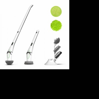 Multifunctional Home Cleaner Rotary Broom Machine Brush Portable Sweeper Furniture Waxer Sponge Brush Car Washer Kit